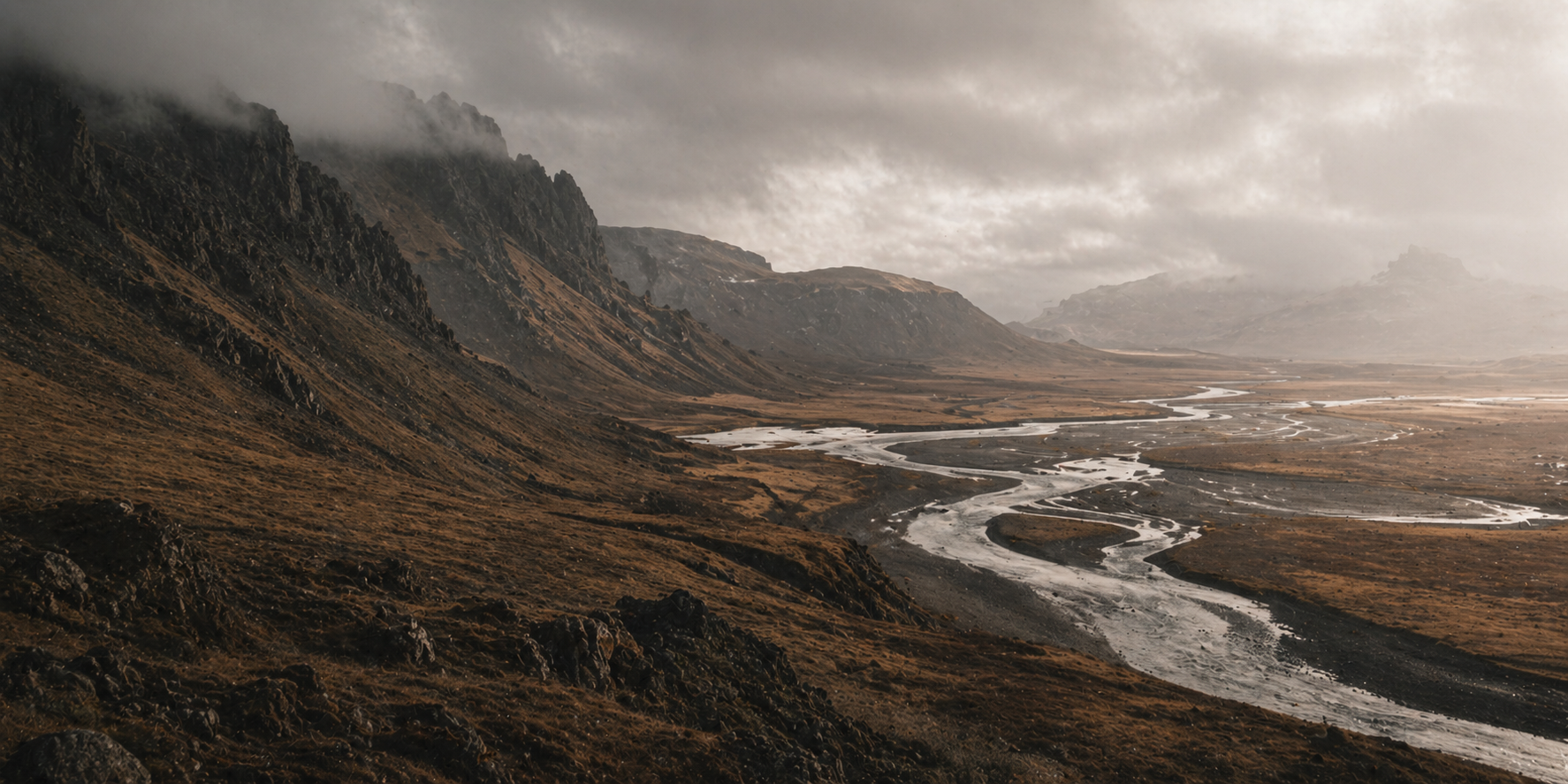 Eroded landscape